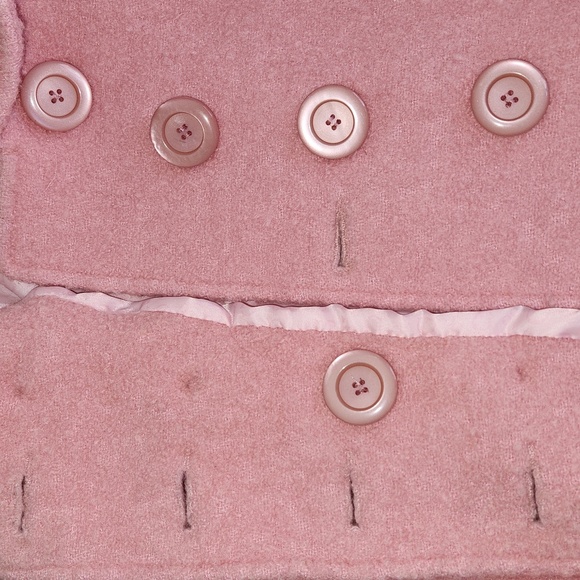 Vintage Pink Double Breasted Peacoat - Picture 12 of 13